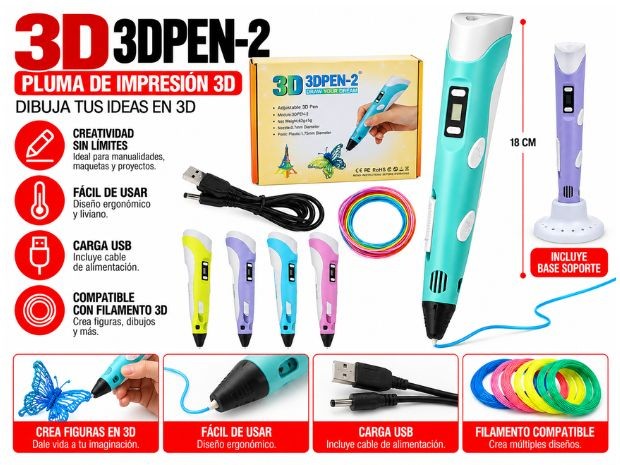 &ua LAPIZ IMPRESORA 3D